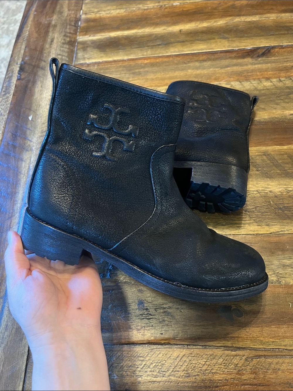 Tory Burch Simone leather Bootie